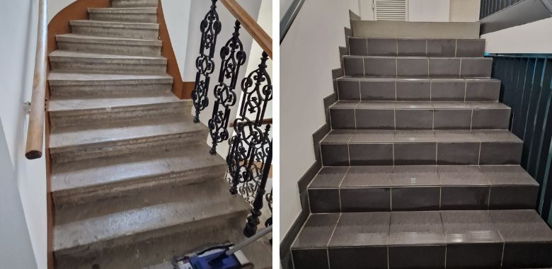 Treppenhausreinigung in Wien für saubere und gepflegte Stiegenhäuser