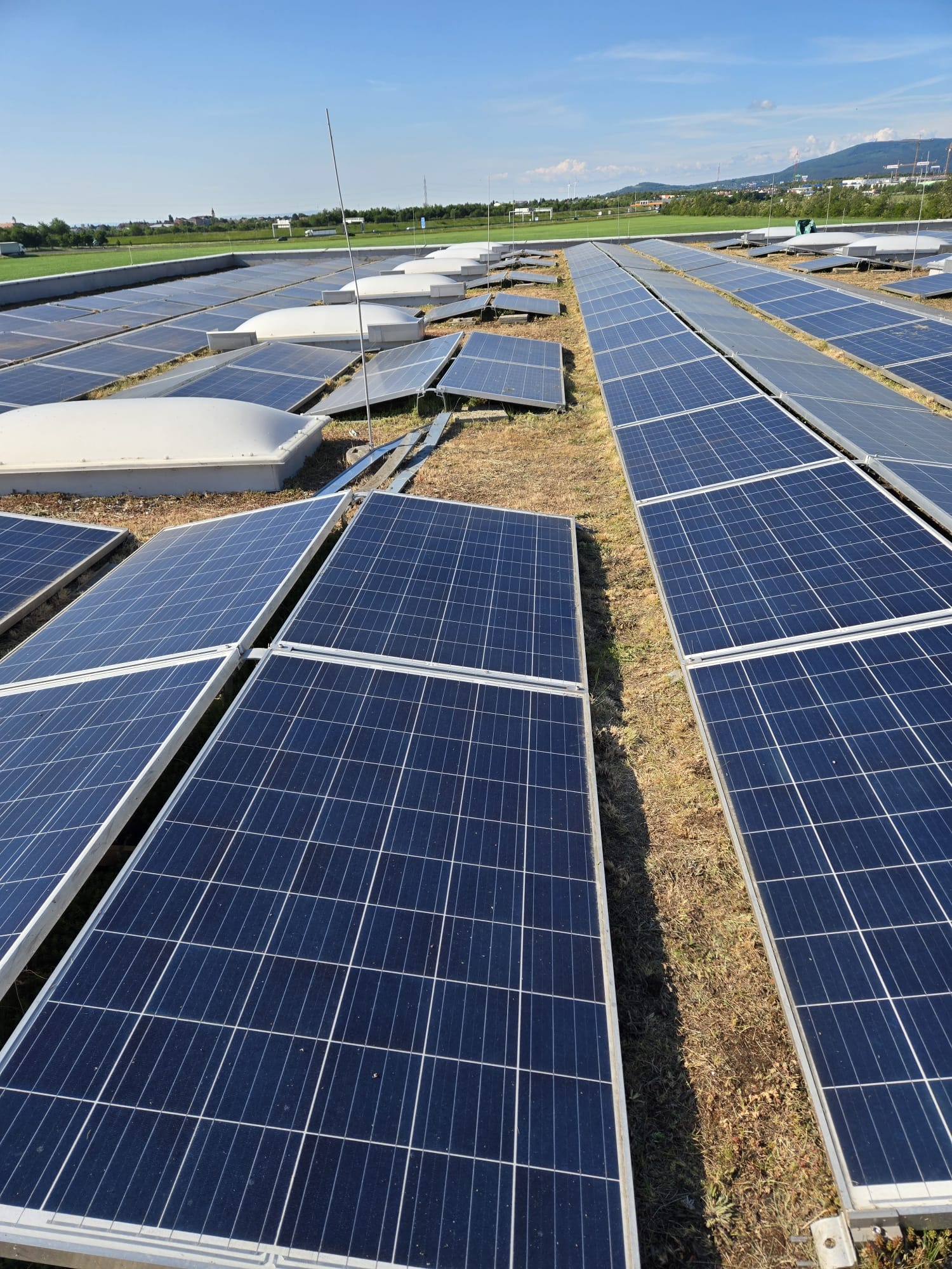 Solarreinigung – Photovoltaikanlage gereinigt in Wien